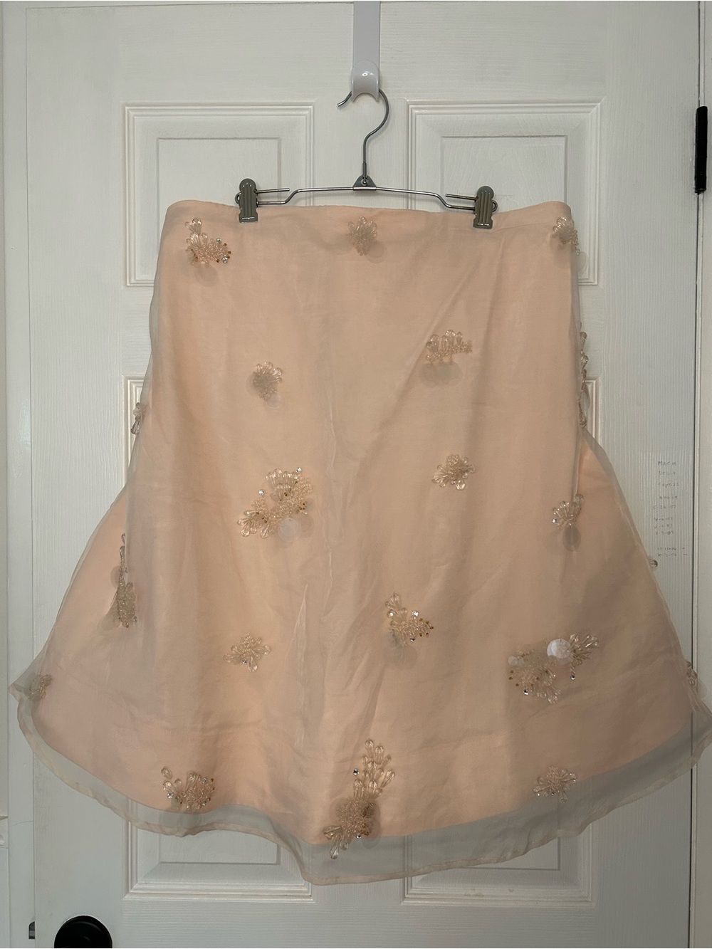 Anthropologie Maeve Strapless Scattered Embellished Mini Dress - Picture 5 of 16